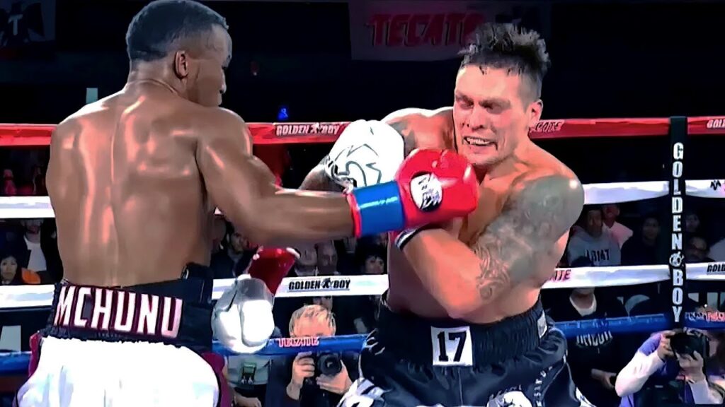 Oleksandr Usyk (Ukraine) vs Thabiso Mchunu (South Africa) | KNOCKOUT, BOXING fight, HD, 60 fps